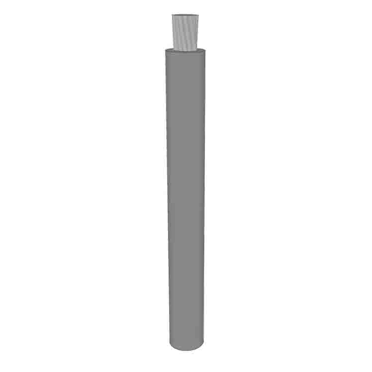14 AWG, SIS Lead Wire, 41 Strand, 90C, 600V, XLPE, Gray