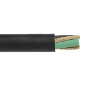 UL SJOOW Portable Cord, 14 AWG, 41 Strand, 3C, CPE, Black