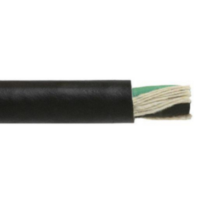 UL SJOOW Portable Cord, 18 AWG, 16 Strand, 3C, CPE, Black