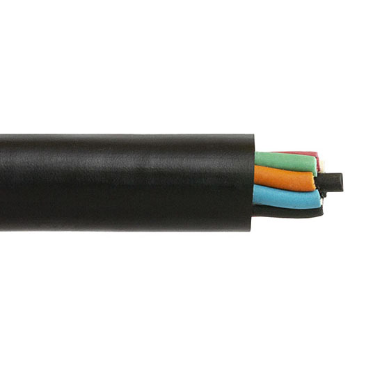 UL SOOW Portable Cord, 16 AWG, 9C, CPE, Black