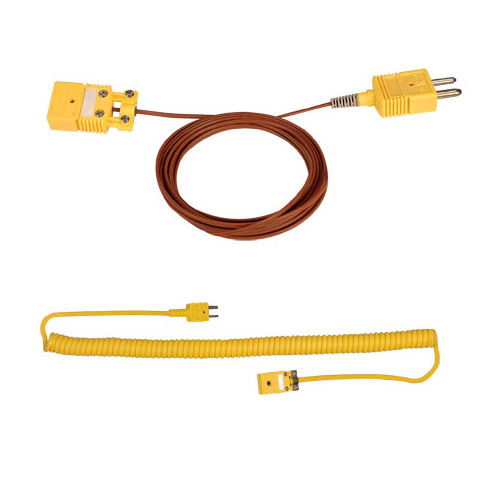 Type K Thermocouple Grade Wire, 18 AWG, 2C, Stranded, PVC Insulation, PVC Jacket, Yellow
