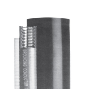 Metal Conduit, 0.50" Trade Size, PVC Coated Steel, Gray