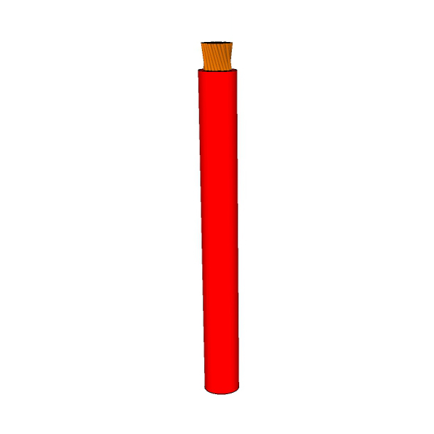 1/0 AWG, UL 1284 Lead Wire, 1064 Strand, 105C, 600V, PVC, Red