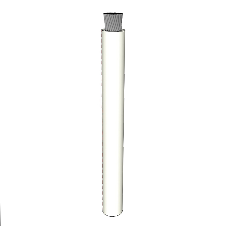 1 AWG, UL 1284 Lead Wire, 836 Strand, 105C, 600V, PVC, White