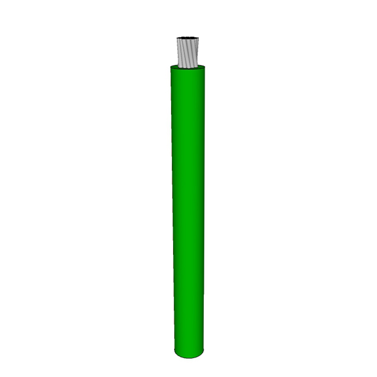 14 AWG, UL 11028 Lead Wire, 41 Strand, 105C, 600V, Dark green, SpaceMaker