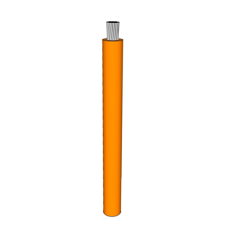 14 AWG, UL 11028 Lead Wire, 41 Strand, 105C, 600V, Orange, SpaceMaker