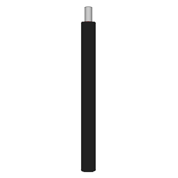 16 AWG, UL 1007 Lead Wire, 1 Strand, 105C, 300V, PVC, Black
