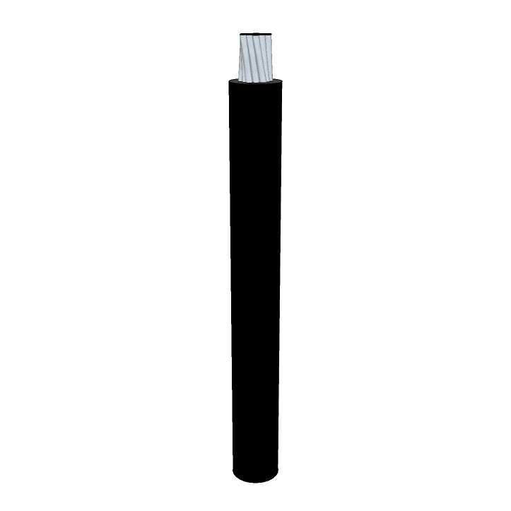 10 AWG, UL 3173 Lead Wire, 105 Strand, 125C, 600V, XLPE, Black