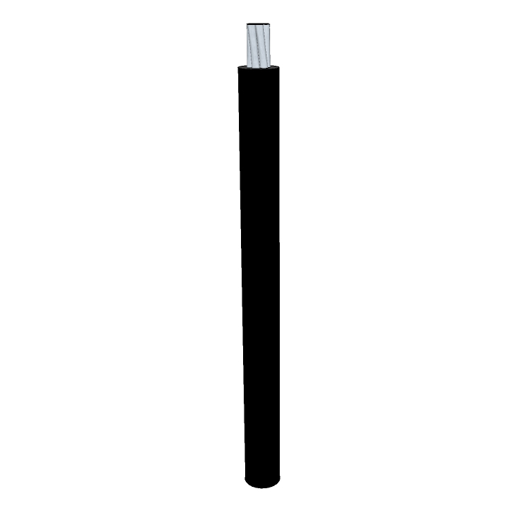 12 AWG, UL 3135 Lead Wire, 19 Strand, 200C, 600V, SILICONE, Black