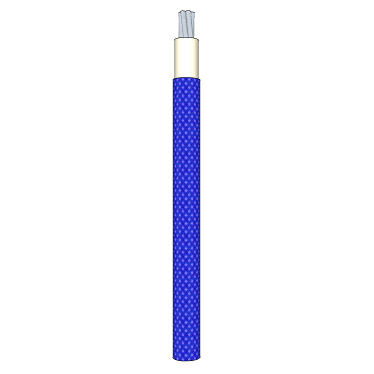 20 AWG, UL 3122 Lead Wire, 7 Strand, 200C, 300V, SILICONE, Blue