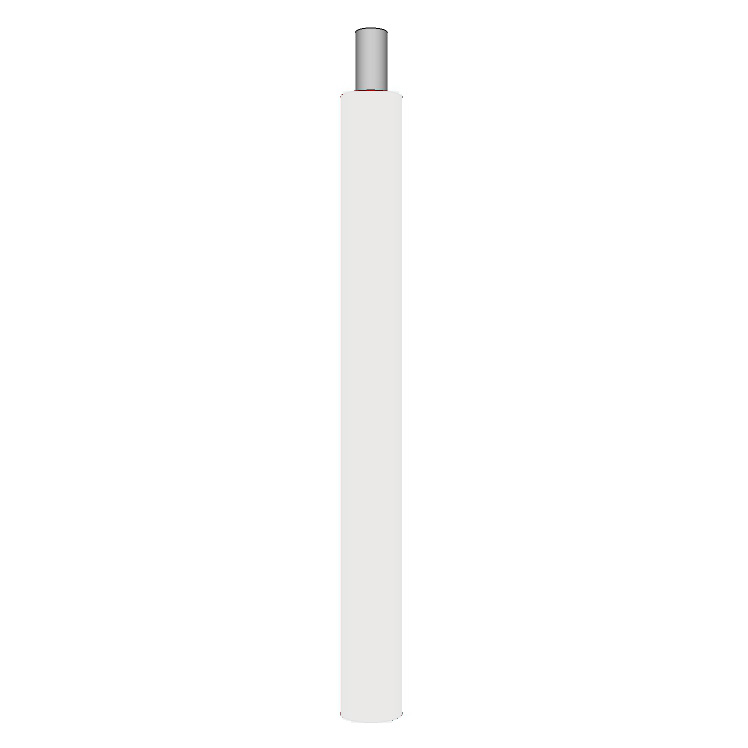 16 AWG, UL 1015 Lead Wire, 26 Strand, 105C, 600V, Bare copper, PVC, White