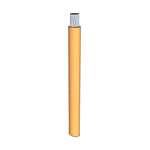 14 AWG, UL 1015 Lead Wire, 41 Strand, 105C, 600V, Tinned copper, PVC, Tan