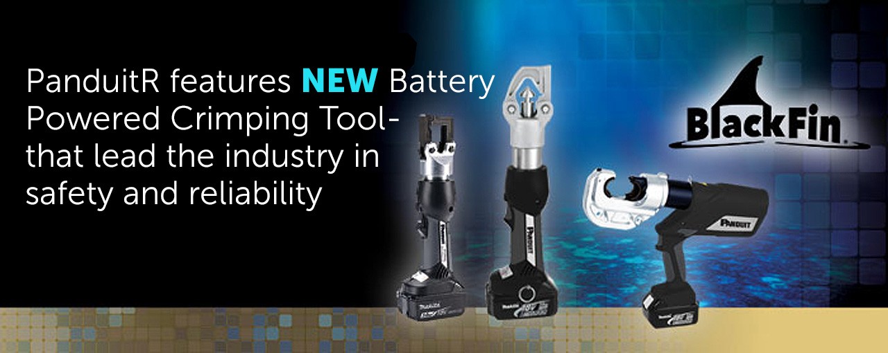Battery powered crimping tools