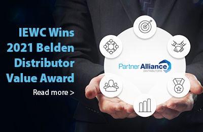 IEWC Named a 2021 Belden Distributor Value Award Winner